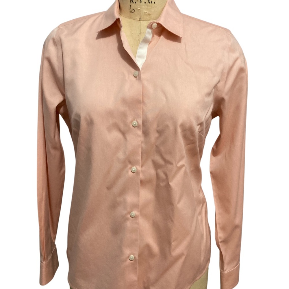 Untuck it Women's Pink Button-Up Bella Cotton Shirt